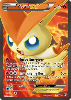Victini EX (131 Full Art) from Plasma Storm