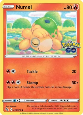 Numel from Pokemon GO