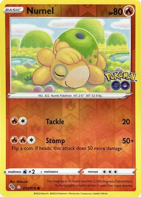 Numel (Peelable Ditto) from Pokemon GO