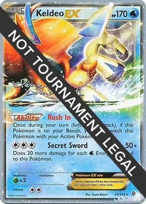 Keldeo EX - 2013 (Clement Lamberton) from World Championship Decks