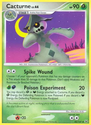 Cacturne from Platinum
