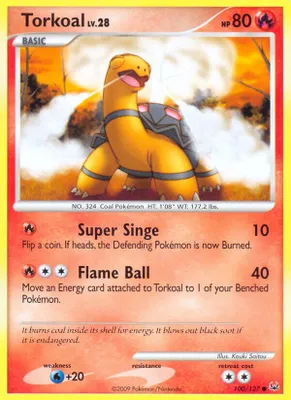 Torkoal from Platinum