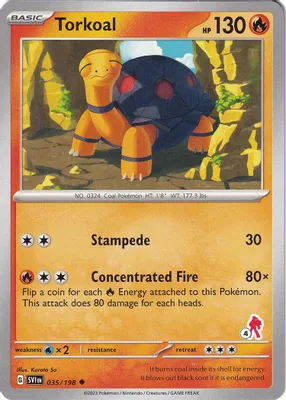 Torkoal - Armarouge 4 from Battle Academy 2024