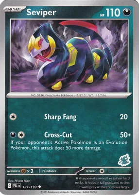 Seviper - Darkrai Deck from Battle Academy 2024