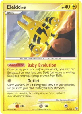 Elekid from Diamond and Pearl