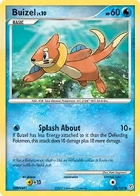 Buizel from Diamond and Pearl