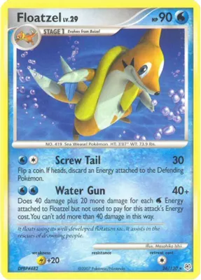 Floatzel from Diamond and Pearl
