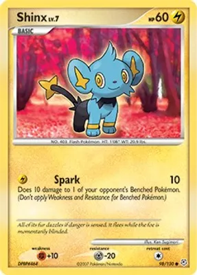 Shinx from Diamond and Pearl