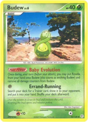 Budew from Diamond and Pearl
