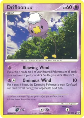 Drifloon from Diamond and Pearl