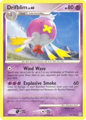 Drifblim from Diamond and Pearl