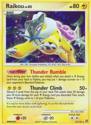 Raikou from Secret Wonders