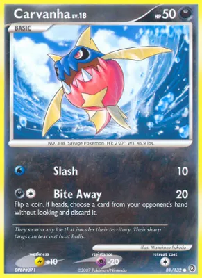 Carvanha from Secret Wonders