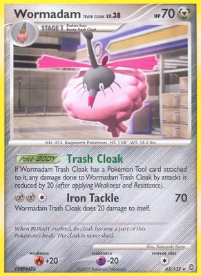 Wormadam Trash Cloak from Secret Wonders