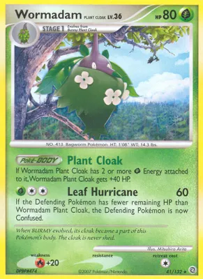 Wormadam Plant Cloak from Secret Wonders