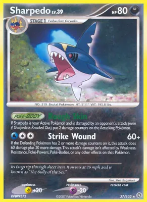 Sharpedo from Secret Wonders