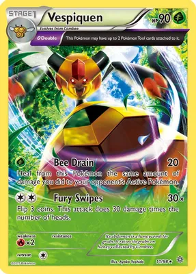 Vespiquen (11) from XY - Ancient Origins