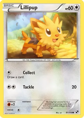 Lillipup (81) from Black and White