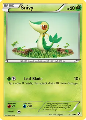 Snivy (2) from Black and White