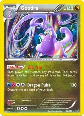 Goodra - 77/119 (Cosmos Holo) from Blister Exclusives