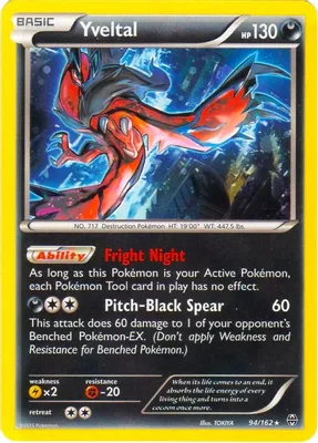 Yveltal - 94/162 (Cosmos Holo) from Blister Exclusives