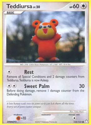 Teddiursa from Mysterious Treasures