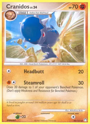 Cranidos from Mysterious Treasures