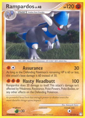 Rampardos from Mysterious Treasures