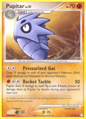 Pupitar from Mysterious Treasures