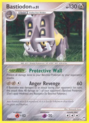 Bastiodon from Mysterious Treasures
