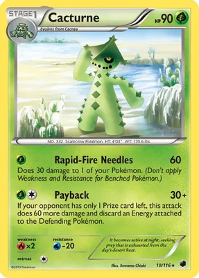 Cacturne from Plasma Freeze