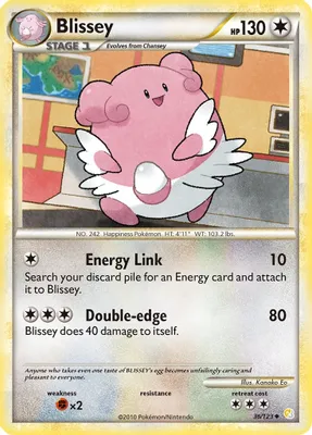 Blissey from HeartGold SoulSilver