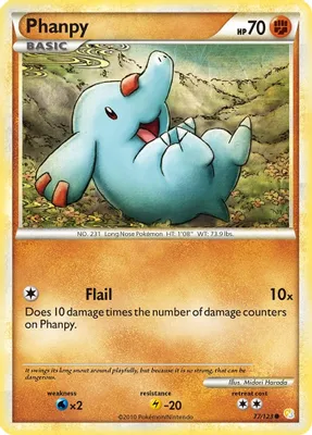 Phanpy from HeartGold SoulSilver