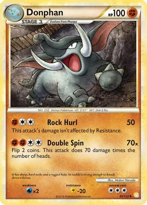 Donphan from HeartGold SoulSilver
