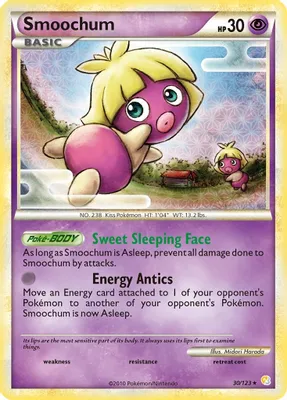 Smoochum from HeartGold SoulSilver