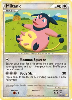 Miltank from HeartGold SoulSilver