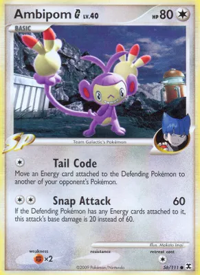 Ambipom G from Rising Rivals
