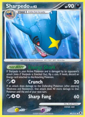 Sharpedo from Rising Rivals