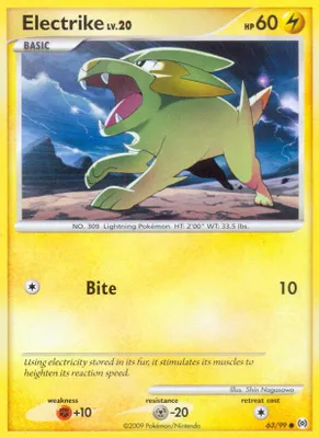 Electrike (63) from Arceus