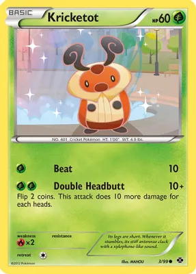 Kricketot from Next Destinies