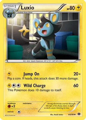 Luxio (44) from Next Destinies