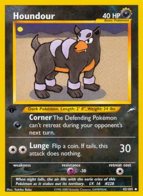 Houndour from Neo Destiny
