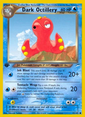 Dark Octillery from Neo Destiny