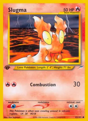 Slugma from Neo Destiny