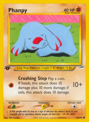 Phanpy from Neo Destiny