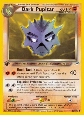 Dark Pupitar from Neo Destiny