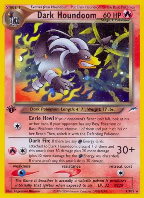 Dark Houndoom from Neo Destiny