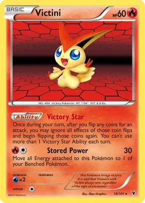 Victini (14) from Noble Victories