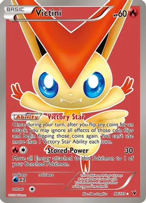 Victini (98 Full Art) from Noble Victories