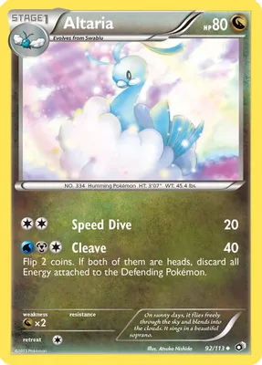 Altaria from Legendary Treasures